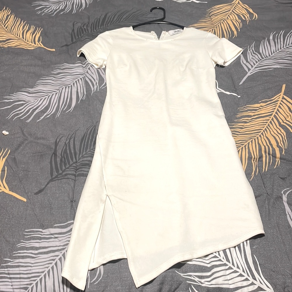 Lulus midi white dress